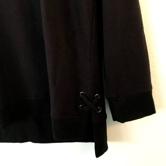 Cable & Gauge Black Sweater with Ties NWOT - Picture 5 of 5